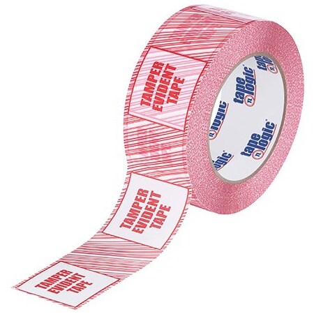 Tape Logic 3'' x 110 yds. ''Tamper Evident'' Print Tape Logic Security Tape, 6PK T905ST016PK
